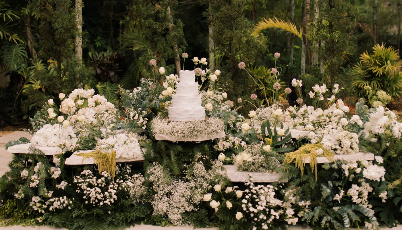 Decoração no Serra dos Cristais.